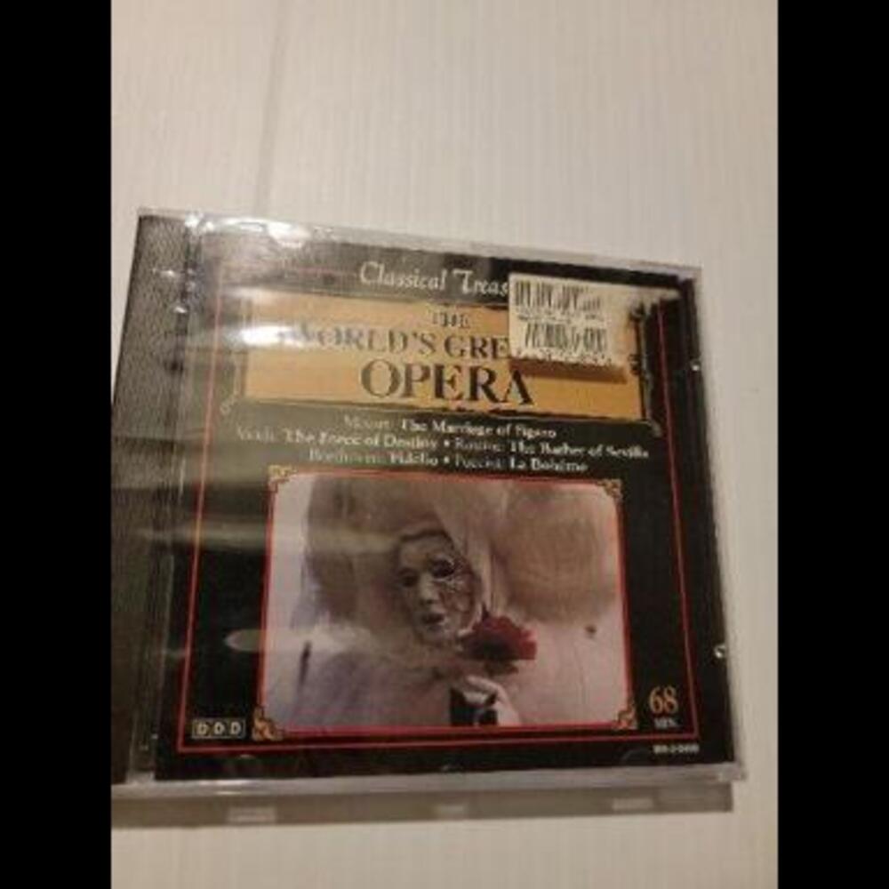 New Sealed CD -Classical Treasures - The World's Greatest Opera - Digital Stereo